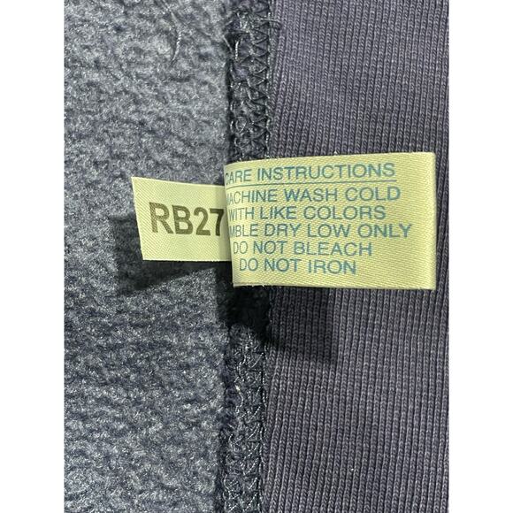 Cuffy's Men's Size Medium Cape Cod Hooded Full Zip Sweatshirt Blue - Picture 8 of 11